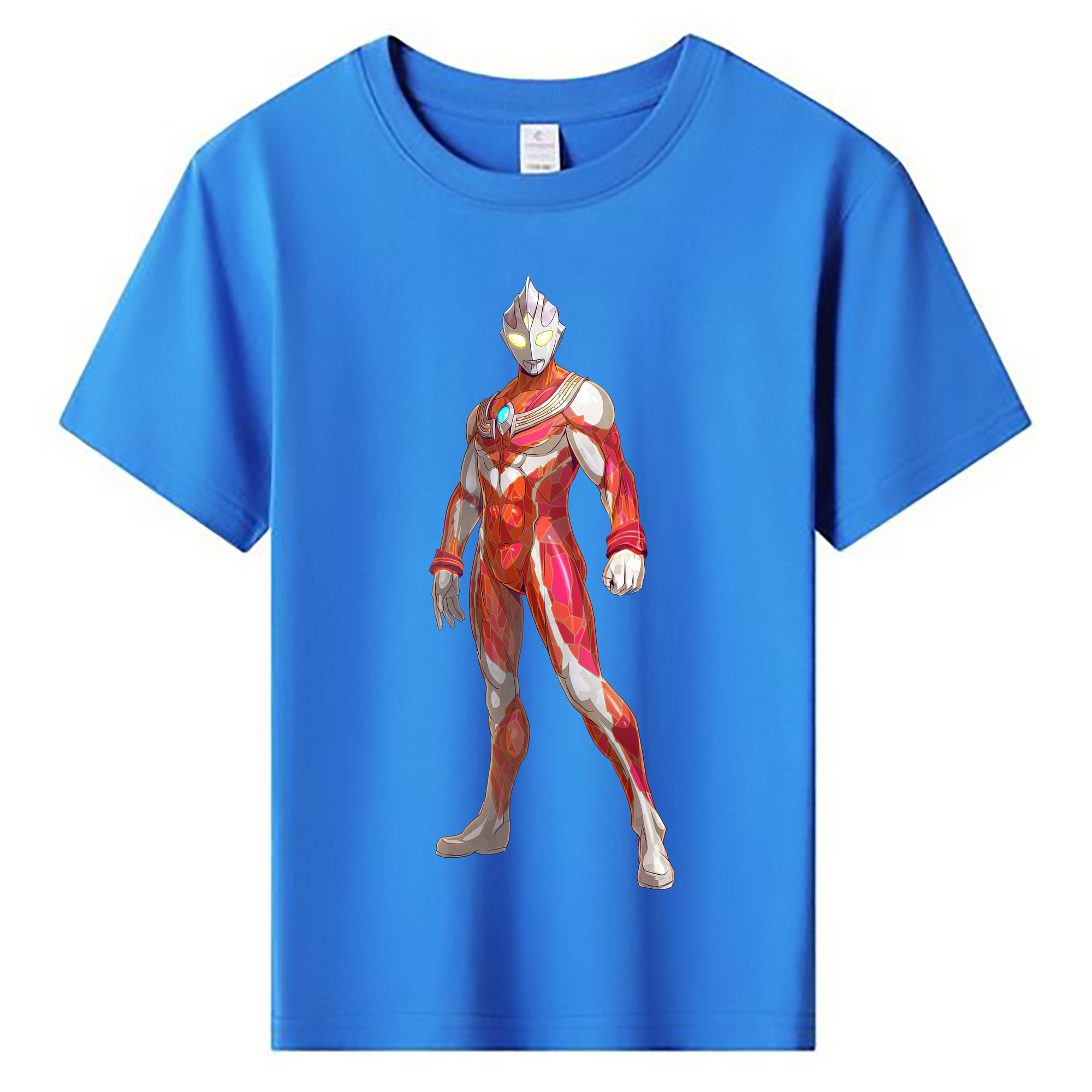 （画像用） ウルトラマン Ultraman 綿100％キッズTシャツ（フロントプリント）